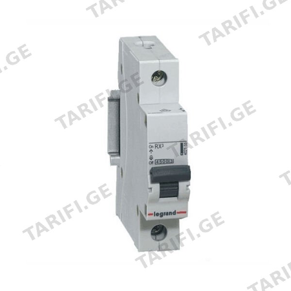 ავტომატური ამომრთველი 1 პ 16A XS Legrand 403204