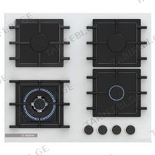 BOSCH PNK6B2P40R გაზის ჩასაშენებელი ქურის ზედაპირი