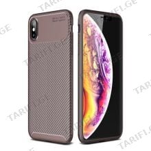კარბონის ქეისი iPhone Xs Max Focus Carbon Case - ყავისფერი