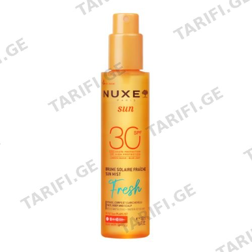 ნუქსი - Sun მზისგან დამცავი SPF30 სახე/ტანის მისტი 150მლ 5288