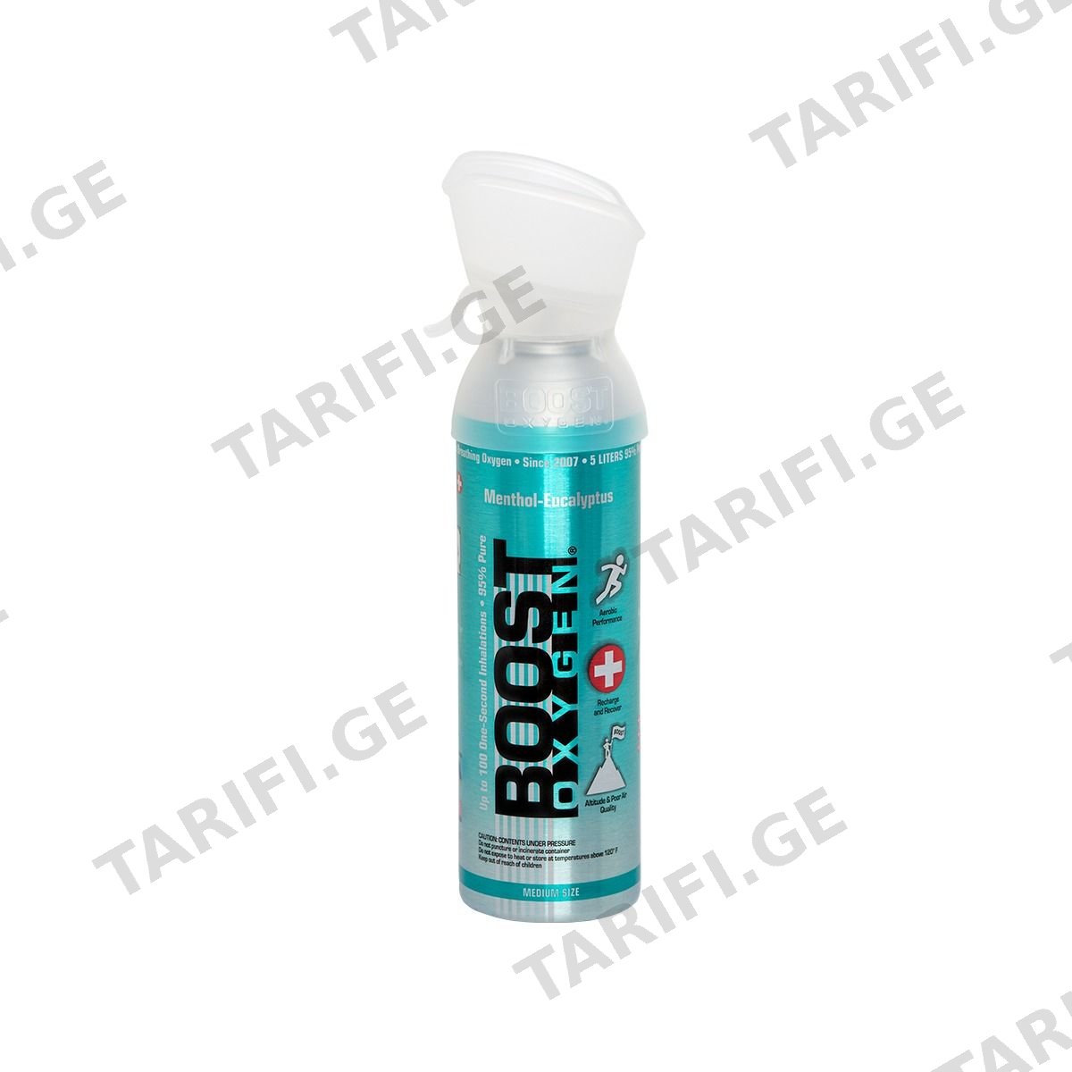 ჟანგბადი Eucalyptus 5ლ ბუსტ ოქსიგენი - Boost Oxygen