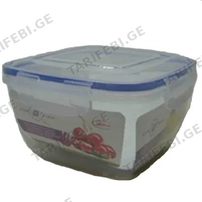 პლასტმასის კონტეინერი STARPLAST 394061 (ჰერმეტული, 2.4 L)