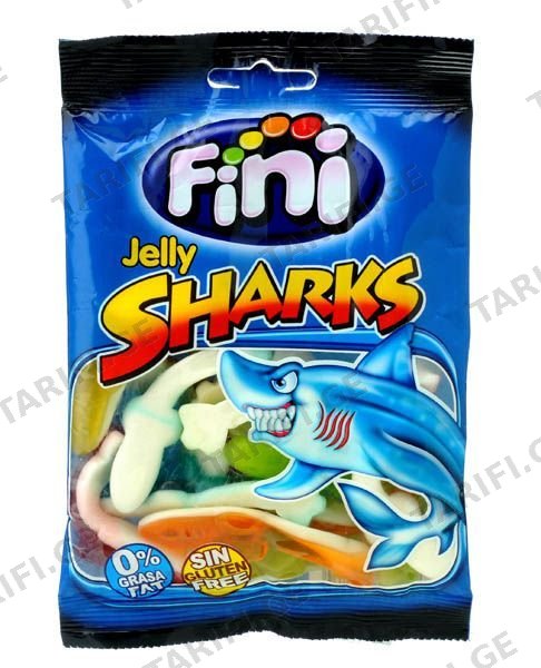 ჟელიბონი Fini "ზვიგენები" 100გრ