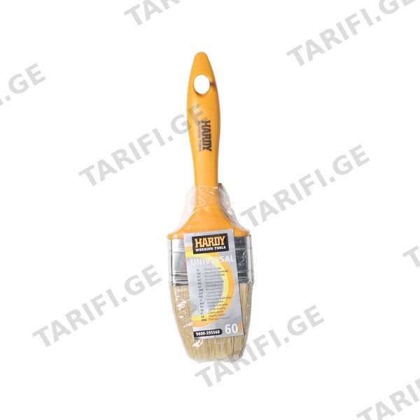 ბრტყელი ფუნჯი 60 მმ HARDY 9600-395560