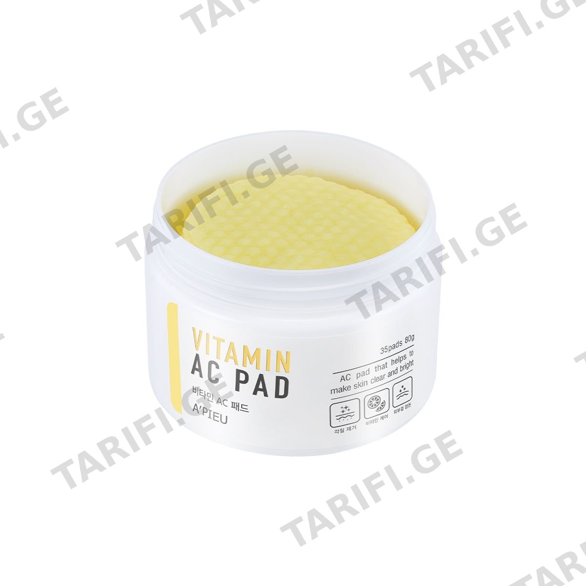 ვიტამინი AC PADS 35 ცალი 9747 აპიუ - A'pieu