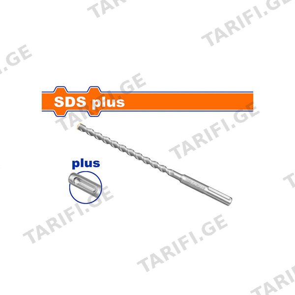 საბურღი პირი ბეტონისთვის 6X110მმ (WHD1202) SDS PLUS WADFOW