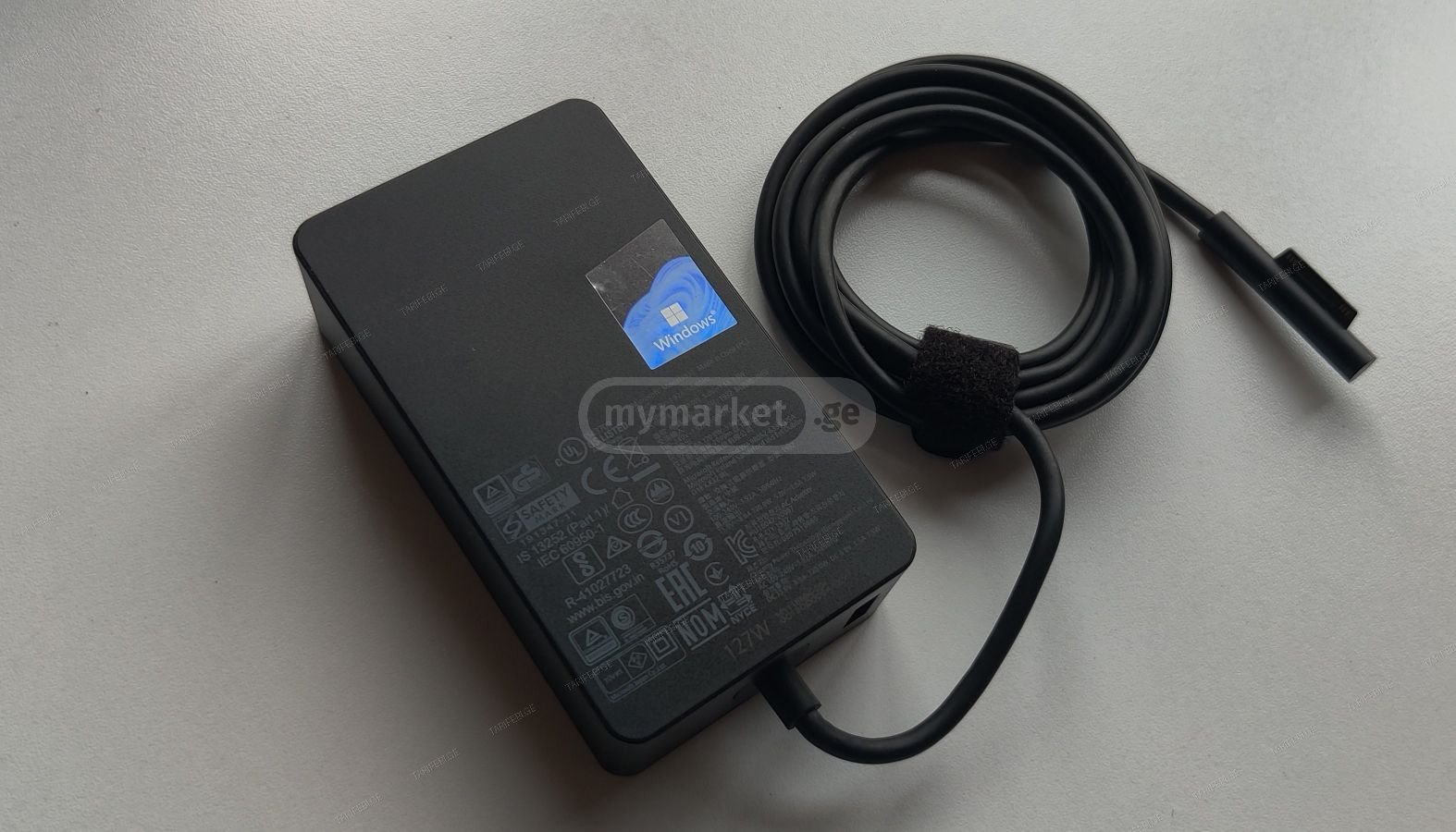 Microsoft Surface Charger 127W - ორიგინალი დამტენი