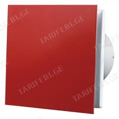 გამწოვი ვენტილატორი Domovent 125 Solid Red