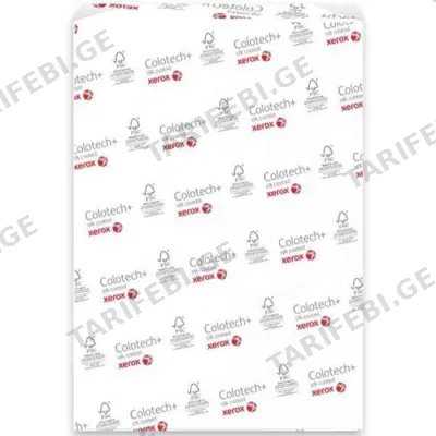 საოფისე ქაღალდი XEROX PAPER COLOTECH PLUS SILK COATED SR A3 003R90366 210 g/m2  (250 SHEETS)