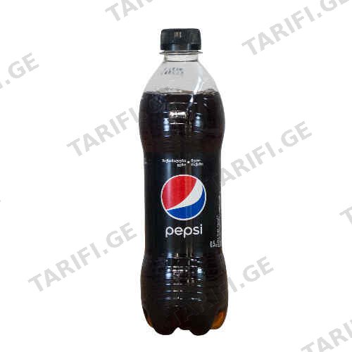 გაზიანი სასმელი /პეპსი ბლექი/ 0.5ლ
