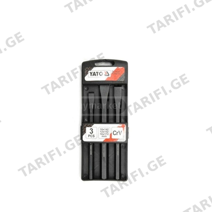 (3ც) სატეხის ნაკრები YATO YT-4711