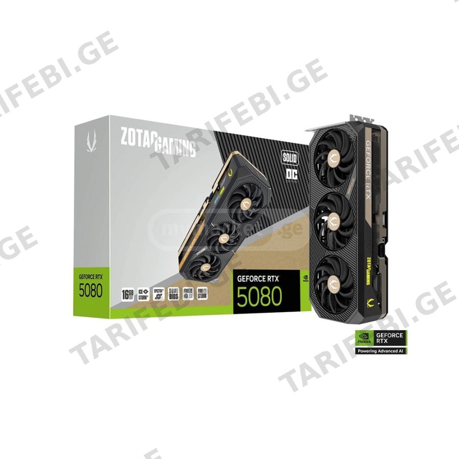 ZOTAC GAMING GeForce RTX 5080 SOLID OC