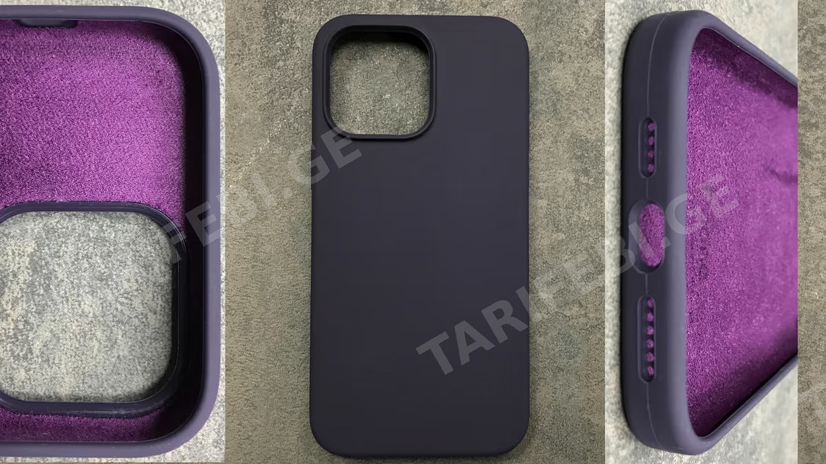 iPhone 13 Pro Silicone Case - Deep Purple