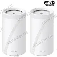 WI-FI MESH სისტემა TP-LINK DECO BE85 (2-PACK) BE19000 WI-FI 7 თეთრი