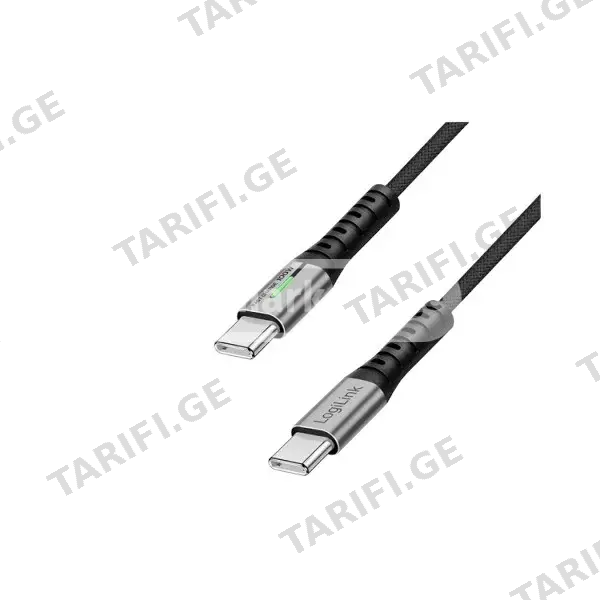 Logilink CU0423 USB Type-C 100W 480Mbps LED 1.5m