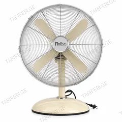 მაგიდის ვენტილატორი Reffon FT-40M-YL 50W ყვითელი ქრომი