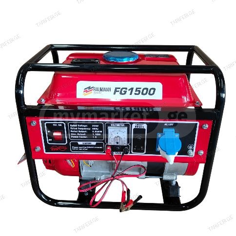 ბენზინის გენერატორი 1.1KW - BAUMANN FG1500
