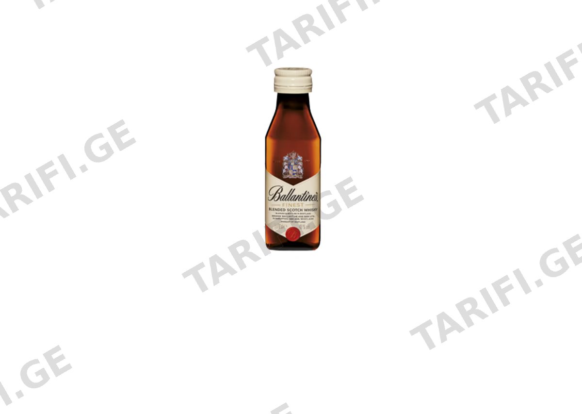 შოტლანდიური ვისკი Ballantine's Finest - 0.05L