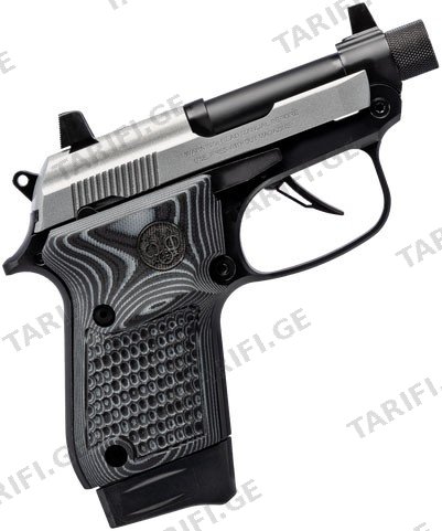 Beretta 20X Black/Inox w/TB+G10 Grips