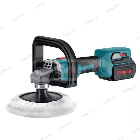 უსადენო პოლირების აპარატი Ronix-8652 20v 4 Ah 150mm