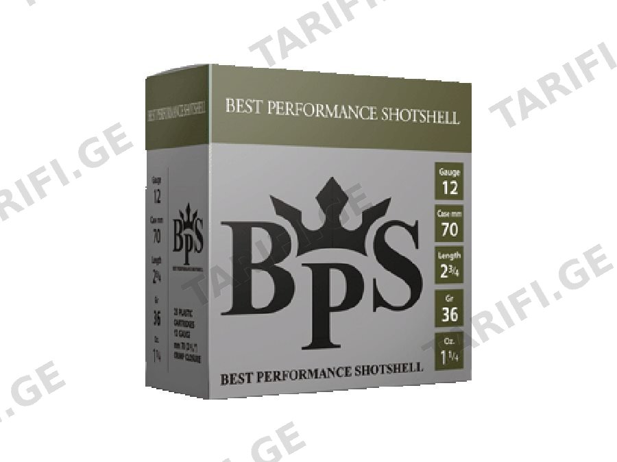 BPS – 12 კალ. 36 გრ
