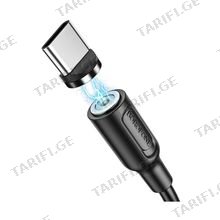 BOROFONE BX41 USB Type-C მაგნიტური კაბელი