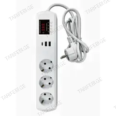 ძაბვის რელე JIUJI -DOM  ELECTRIC B383 მ 2 USB +mini USB 3მ