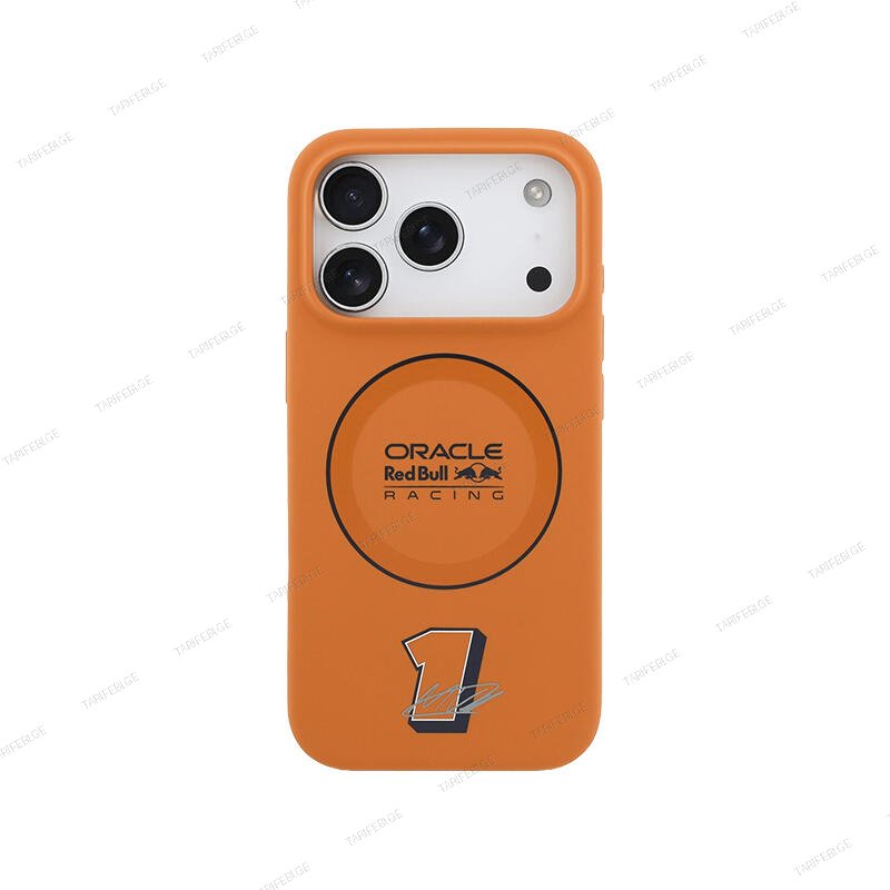 Redbull Hc Magsafe Silicone Black Ring Iphone 17 Pro RBHMP17L24SIILOV Orange
