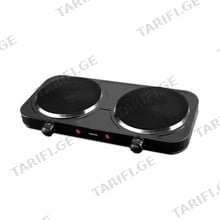 Centek CT-1507 2000 W შავი ელექტრო ქურა