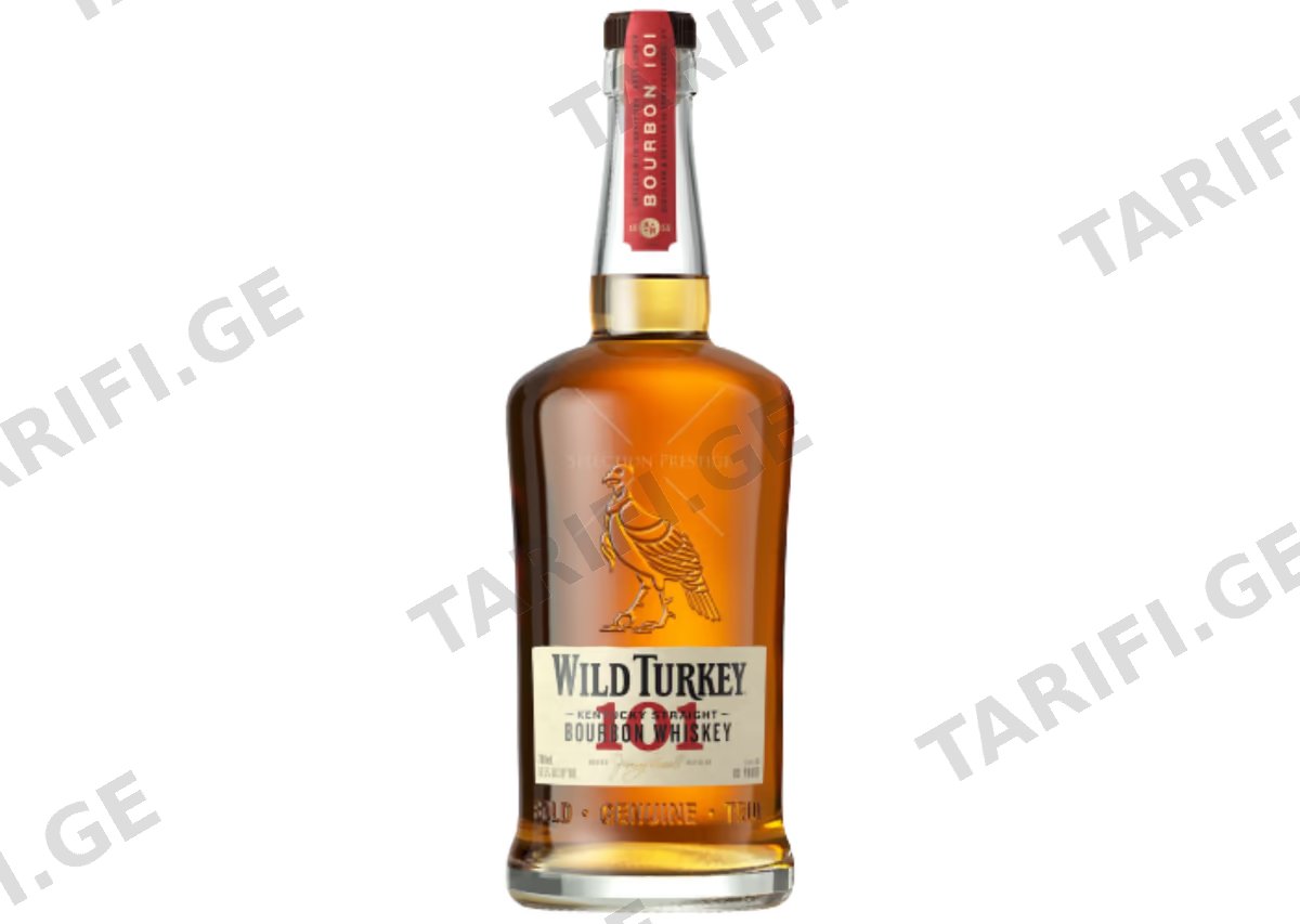 ბურბონი Wild Turkey 101 - 0.7L