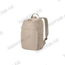 KINGSONS Waterproof High Quality Women Backpack 14.9" Khaki ნოუთბუქის ჩანთა