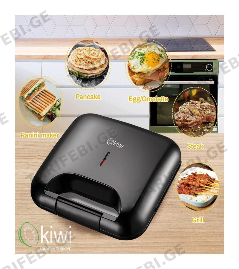 სენდვიჩის აპარატი - SANDWICH MAKER KSM 2405 Kiwi