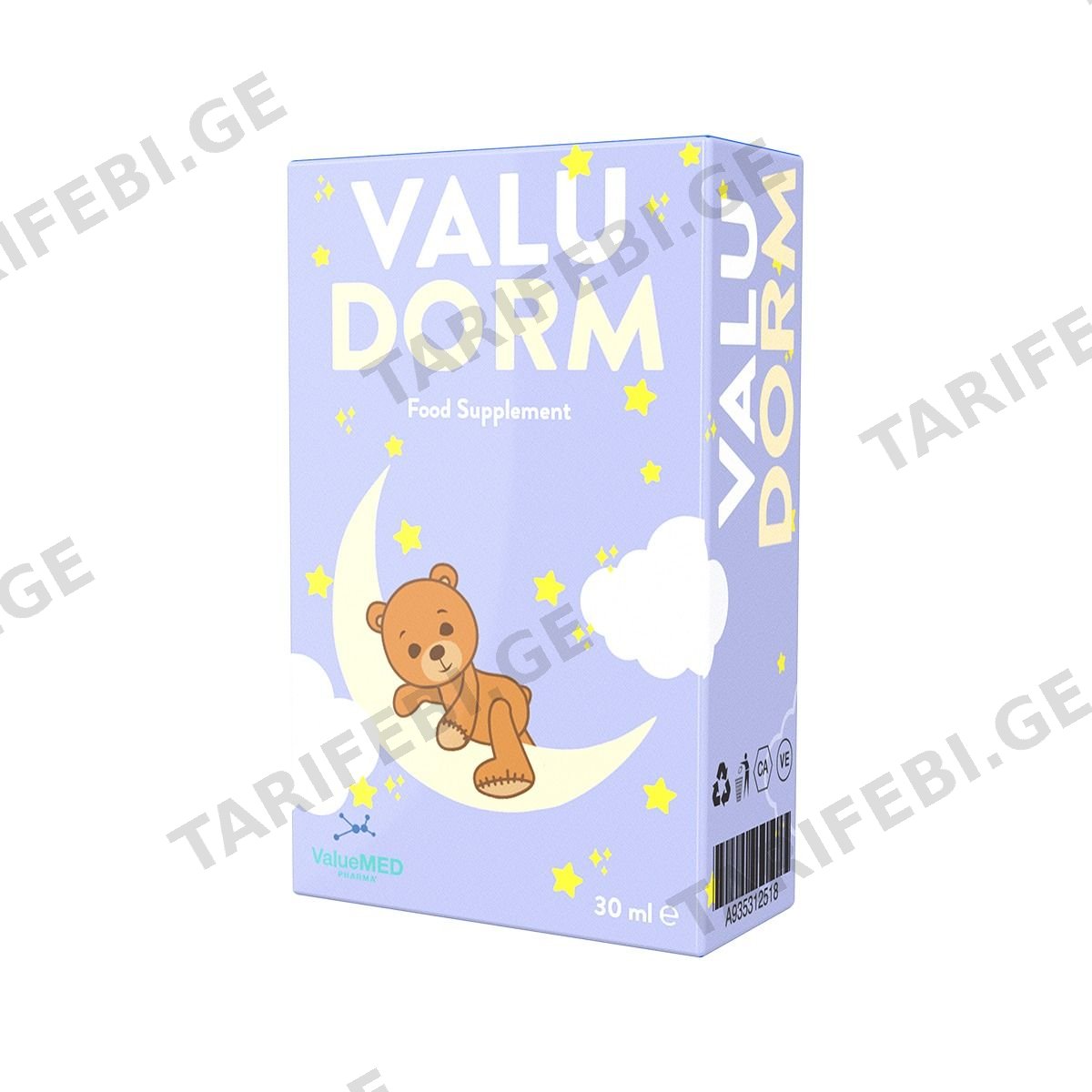 ვალუდორმი - Valudorm წვეთები 30მლ