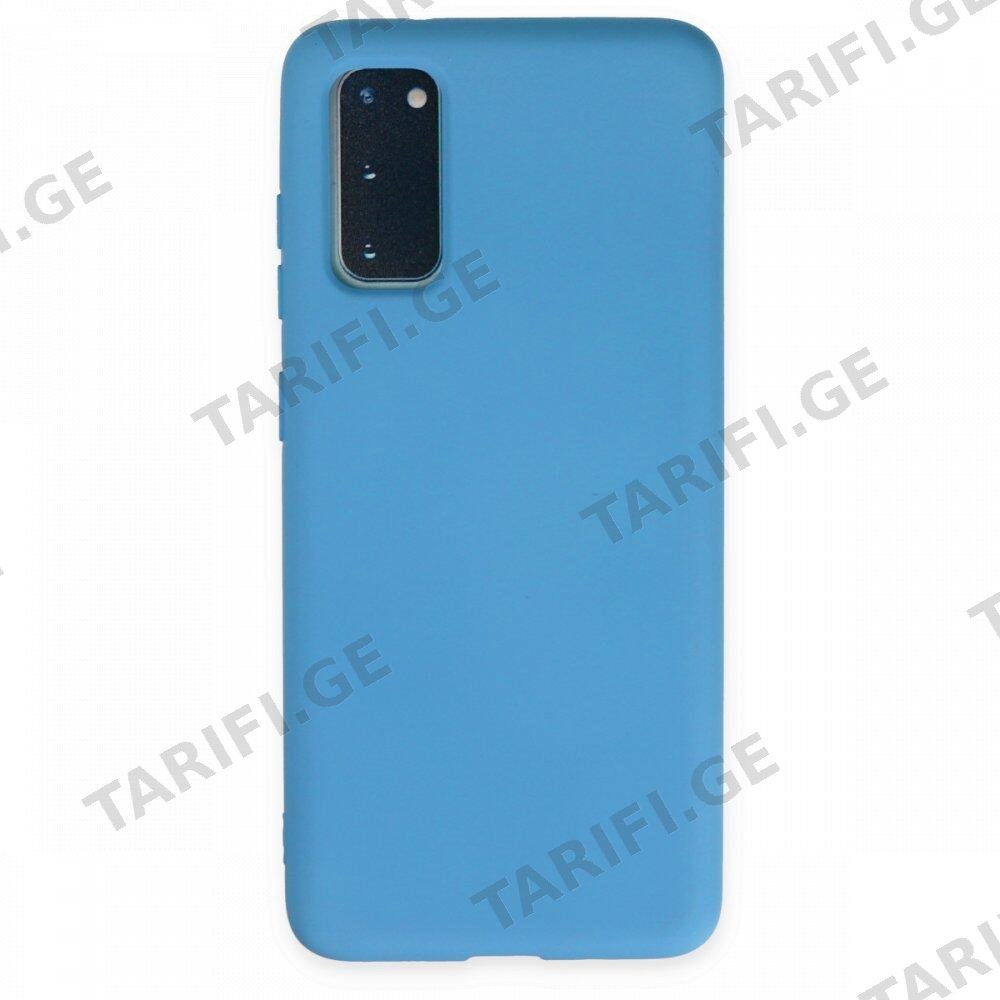 ალკანტარა ქეისი Newface Nano Silicone Case For Samsung S20 FE
