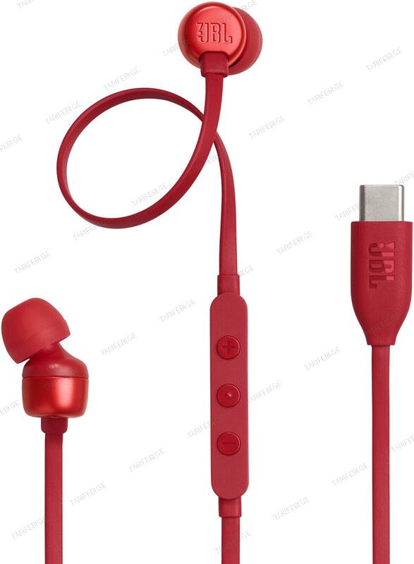 JBL Tune 310 USB-C JBLT310CRED