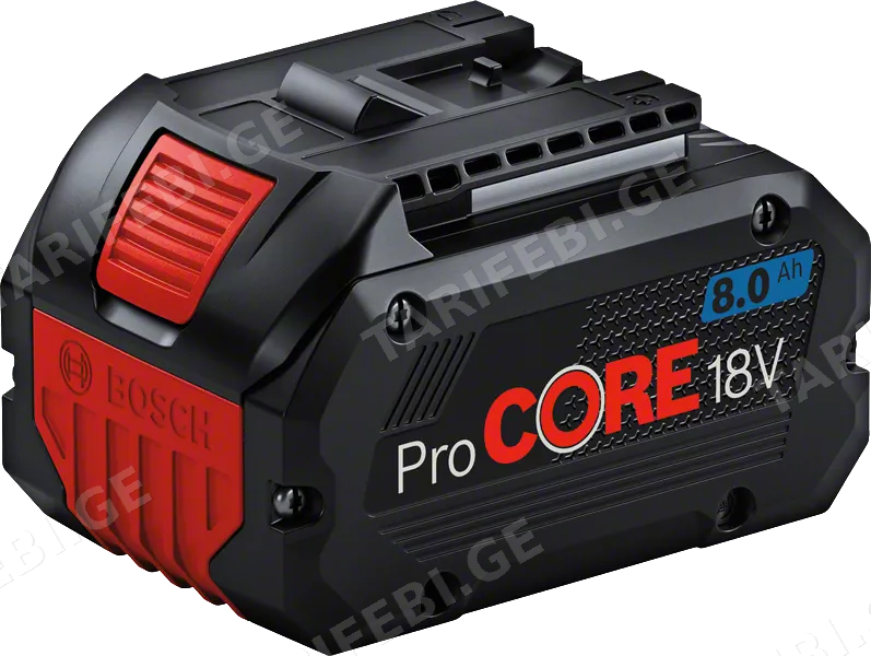 ელემენტი Bosch GBA 18V 8.0 Ah