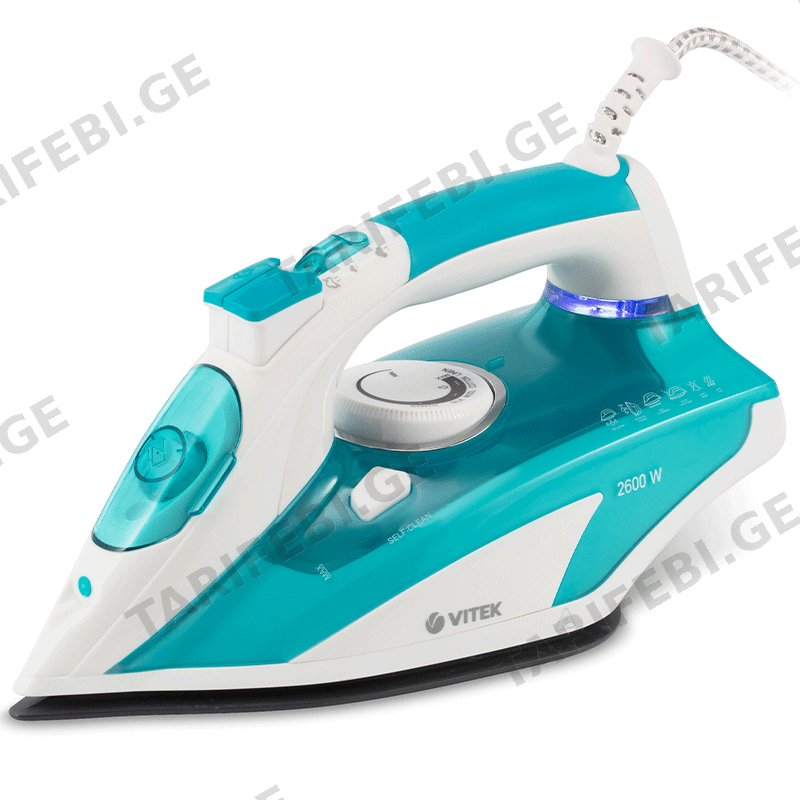 ორთქლის უთო VITEK-VT 8355 (2600 W, 400 ML)