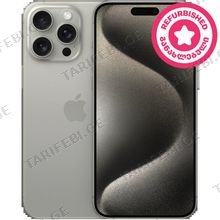 Apple iPhone 15 Pro Max 256 GB Natural Titanium (შეფასება A)