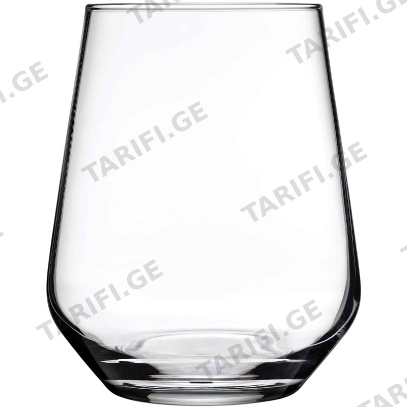 მინის ჭიქების ნაკრები PASABAHCE ALLEGRA 94105361-12 (335 მლ, 12 ც)