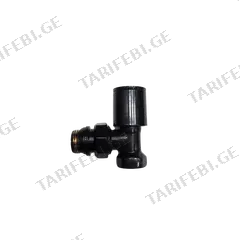 დეკორატიული ვენტილი Florad Black 1/2