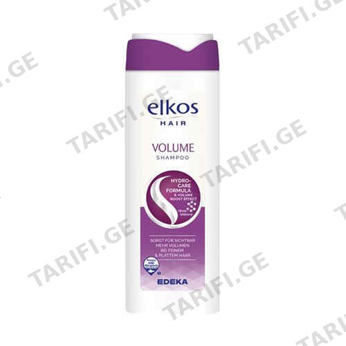 შამპუნი მოცულობის /Elkos/ 300 მლ
