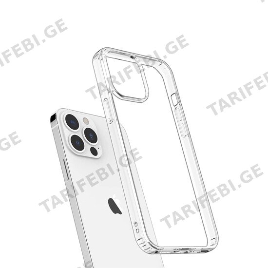 ტელეფონის ჩასადები Ovose UltraSlim Case Unique Skid Series Apple Iphone 13pro Transparent