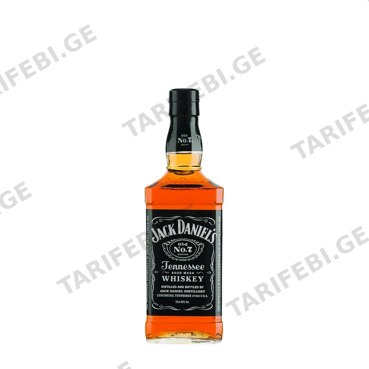 ვისკი "JACK DANIELS" 40% 0,7ლ