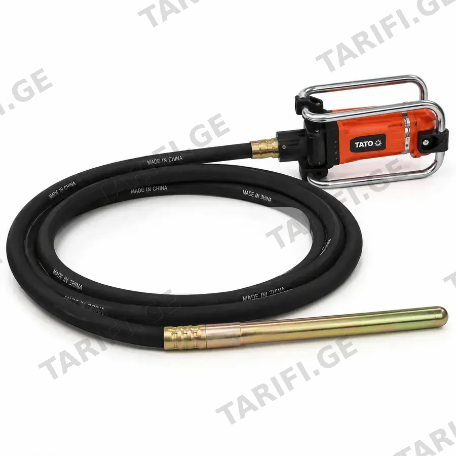 ბეტონის ვიბრატორის შლანგი 4მ YT-82601-SHAFT