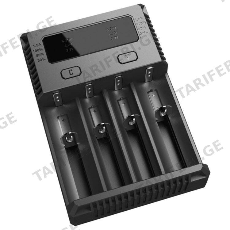დამტენი მოწყობილობა Nitecore Intellicharge New i4