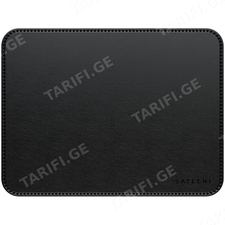 SATECHI Vegan-Leather Premium Mouse Pad (Black)