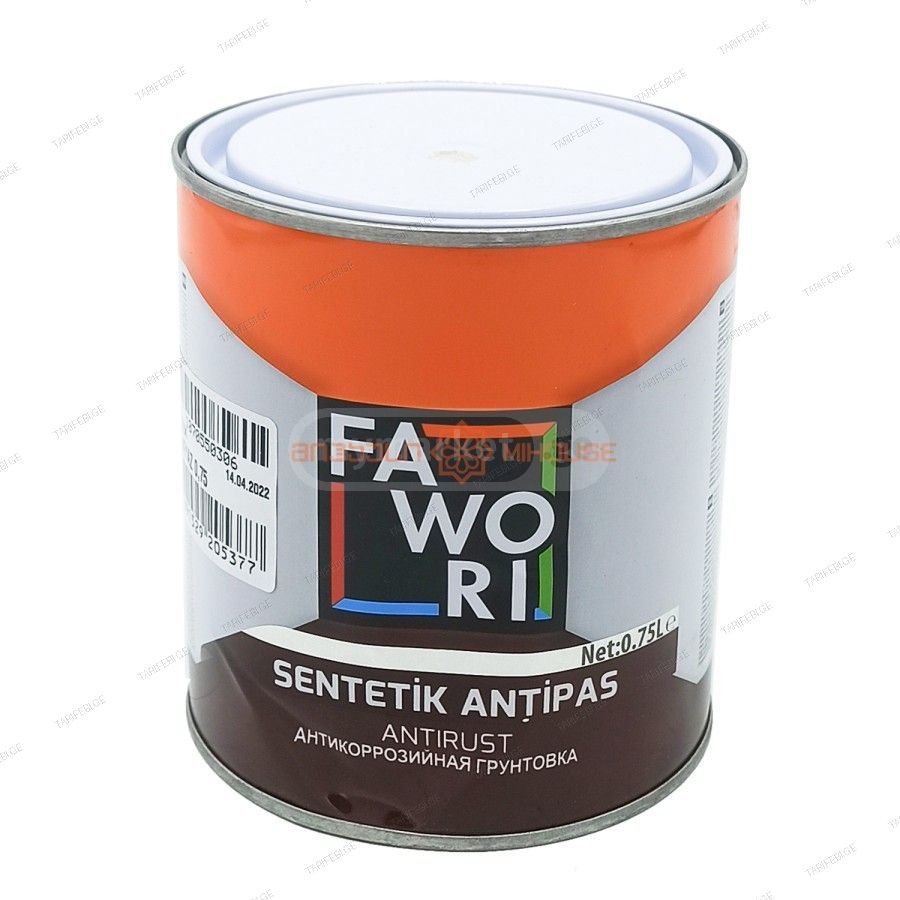 თეთრი ანტიკოროზიული საღებავი 0.75ლ FAW.SYN. ANTIPASS KIRLY B