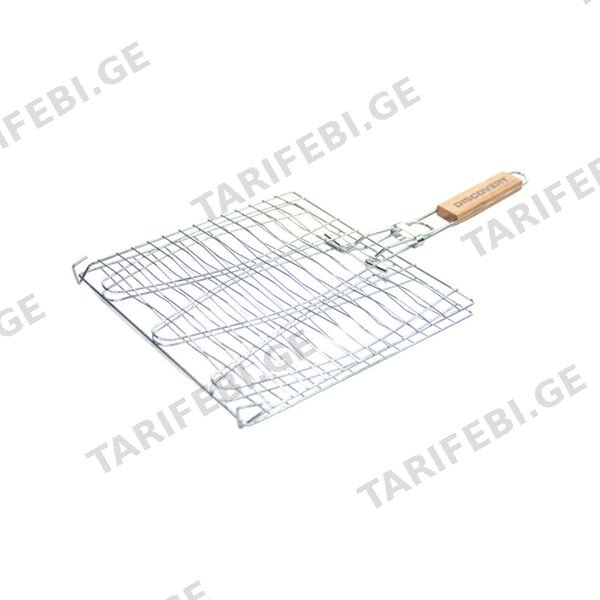 მეტალის ბადე BBQ 30X25X63cm Discovery YT02