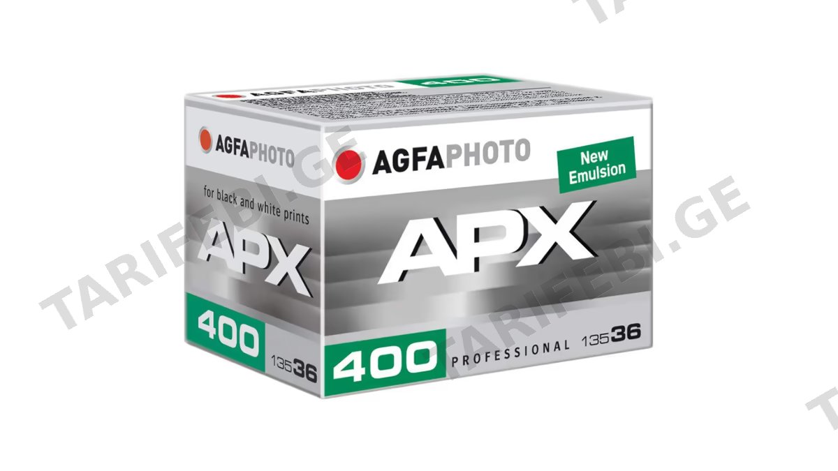 AGFAPHOTO APX ISO400/36 B&W - 1x pack