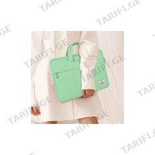 WiWU Notebook bag Vivi Laptop Handbag Green ნოუთბუქის ჩანთა 14"